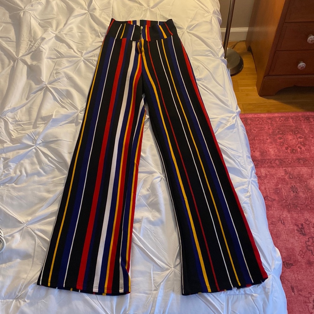 Striped and fashionable pants